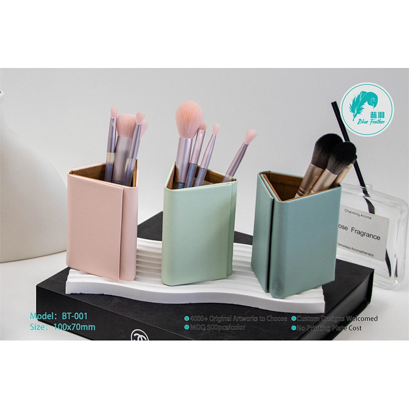 Modern Solid Color Pen and Glasses Box for Office Desktop Organizer